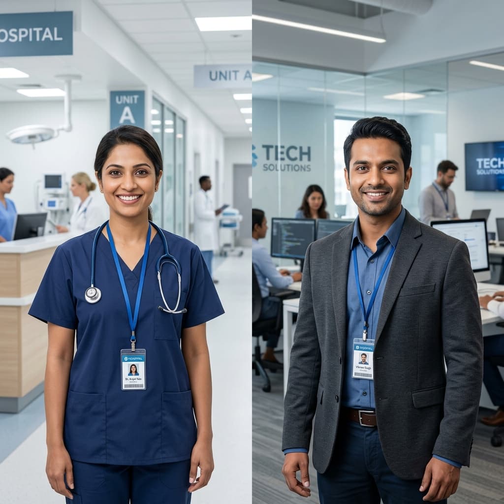 Healthcare and technology professionals